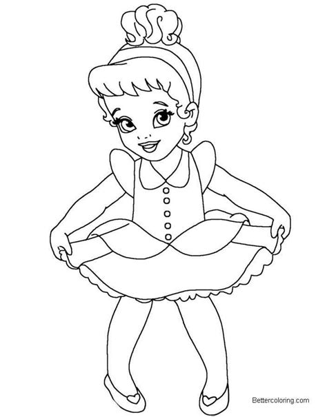baby disney princess chibi coloring pages sketch coloring page