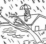 Disaster Flood sketch template