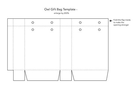 paper gift bag template mini gift bags gift bags diy paper gift bags