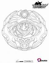 Coloring Beyblade Bubakids Ifrit Sheets sketch template