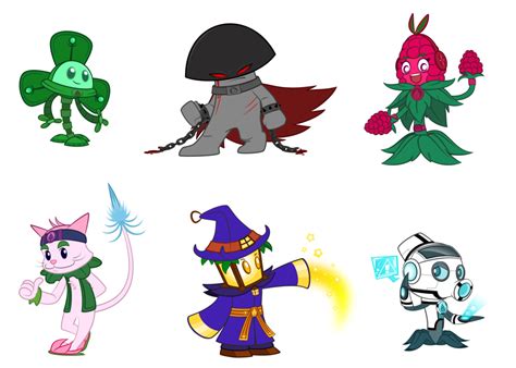 pvz heroes oc collection 4 by ngtth on deviantart