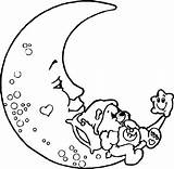 Moon Coloring Pages Crescent Phases Printable Color Shape Getcolorings Star Getdrawings Colorings sketch template