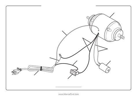 wiring diagram bench grinder ryobi bgh repair sheet page