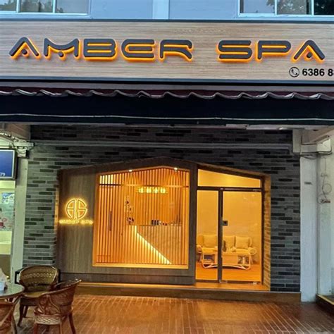 amber spa blk  hougang ave  massage spa center