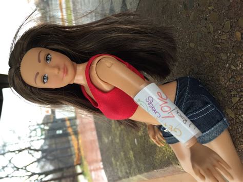 normal barbie comes with cellulite acne stretch marks