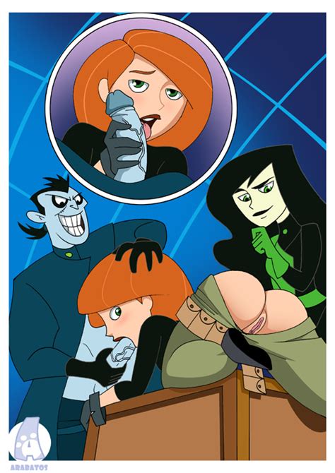 Kim Possible Pleasures Dr Drakken While Shego Watches Kim Possible