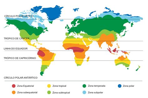 Trópico De Câncer Mapa Onde Fica Localizado Países Que Corta