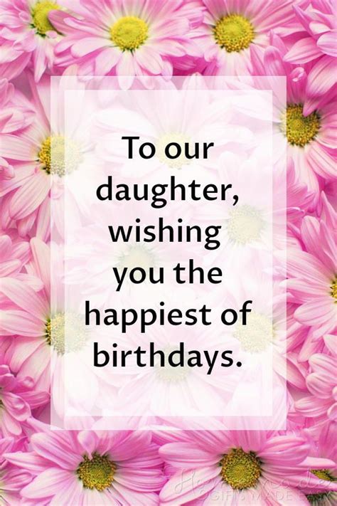 100 Happy Birthday Daughter Wishes And Quotes For 2021