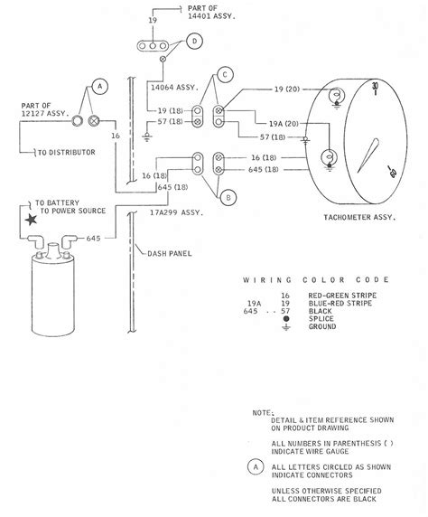 wiring diagram  yamaha tachometer