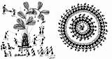 Warli Village Dance Drawings People Sketches Life Designs Stock Musical Coasters Drawn Below sketch template