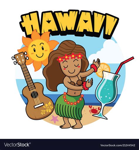 Hawaii Girl Cartoon Quotes