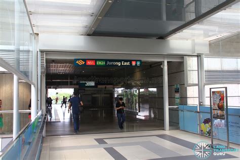 jurong east mrt station exit  linkbridge  westgate land transport guru