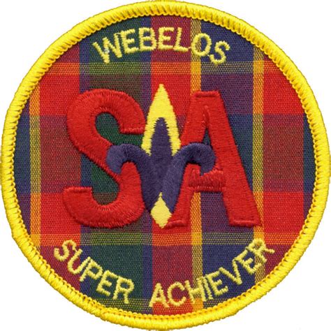 webelos super achiever award