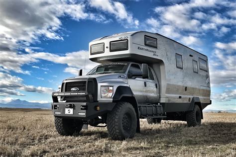 earthroamer announces   based xv hd monster rig truck camper