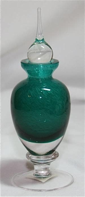 perfume bottle glass art lilac stopper ebay glass perfume bottle