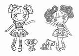 Lalaloopsy Pages sketch template