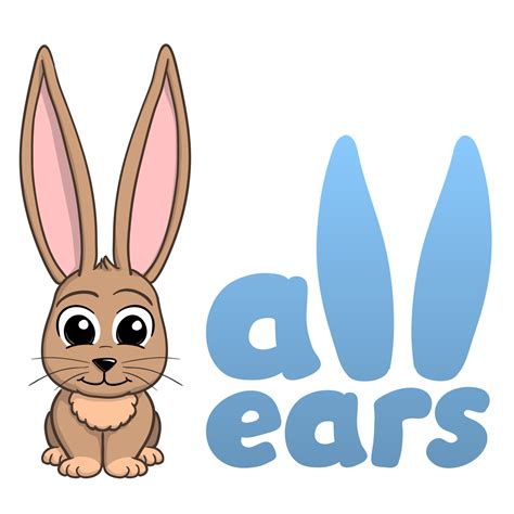 rabbit ears cartoon clipart