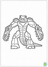 Gormiti Coloring Dinokids Pages Colouring Close Print sketch template