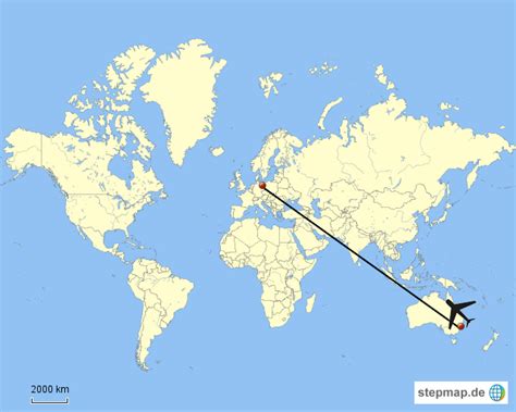 stepmap australien nach deutschland landkarte fuer deutschland