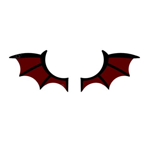 devil wing clipart hd png dark red cute devil bat wings devil wing