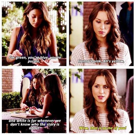 Emily Fields And Spencer Hastings Quote Wow That Is So Me Of You