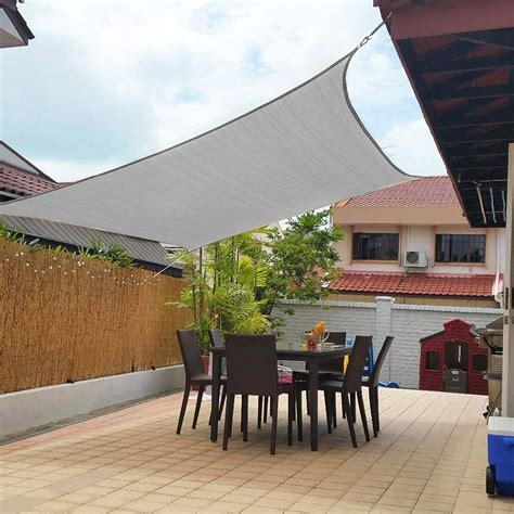 sun shade sails canopy rectangle square outdoor garden waterproof