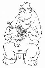 Bear House Blue Big Coloring Pages Inthe Colouring Clipart Library sketch template