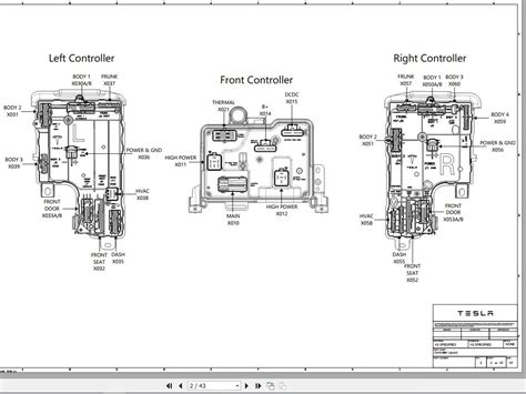 tesla model  lhd sop wiring diagram auto repair manual forum heavy equipment forums