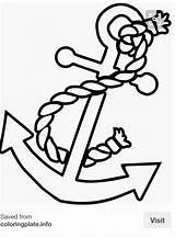 Anchor Coloring Pages Uploaded User Anchors Simple Printable sketch template