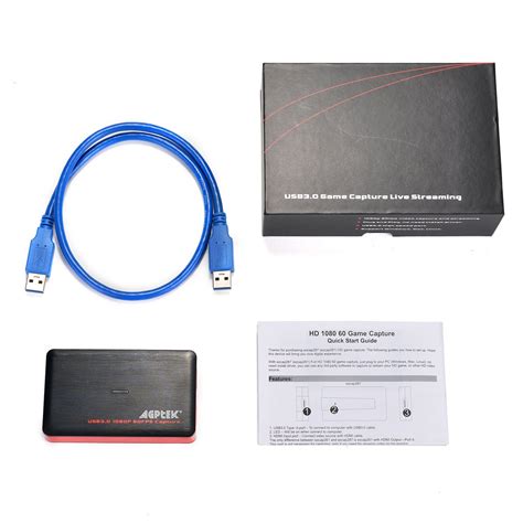 mypin hdmi game capture card usb 3 0 hd video 1080p 60fps