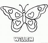 Willem Naam Vlinder Junglebook sketch template