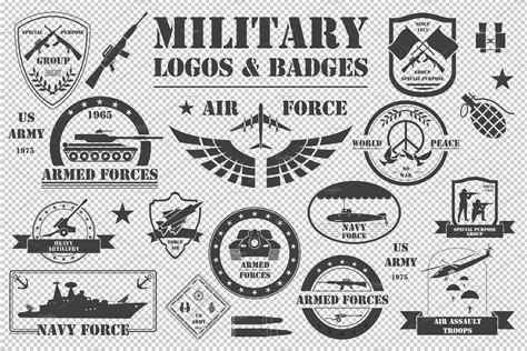 military template logos military logo military pattern templates