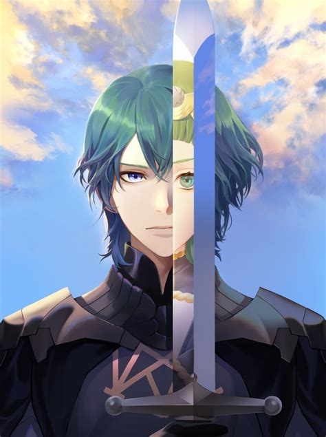 Fire Emblem Byleth Male An Art Print By Lee Ere Inprnt