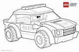 Lego Police Coloring City Pages Car Printable Kids Color Print sketch template