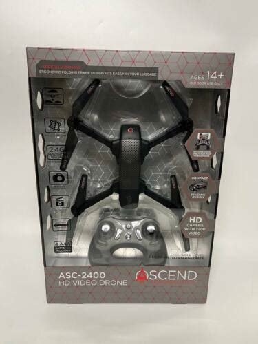 ascend aeronautics asc  p hd video drone sf ebay
