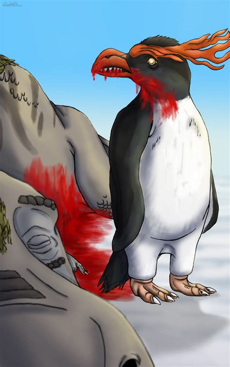 killer penguin fanart  zt  table