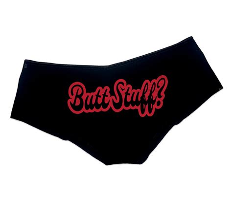 Butt Stuff Panties Funny Anal Sex T Booty Womens Etsy