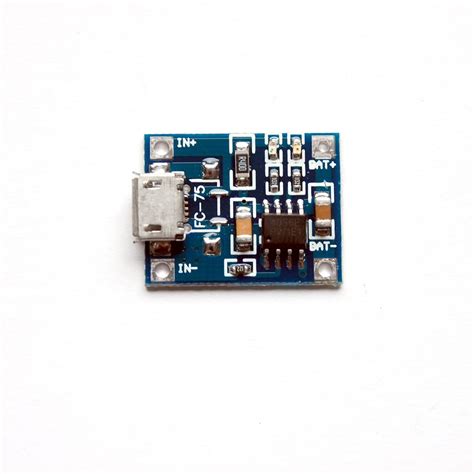 tp lithium battery charging control board micro usb input uugear