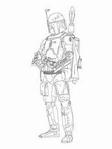 Boba Fett Coloring Pages Printable sketch template
