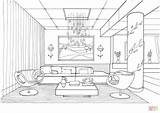 Coloring Sheets Pages Stone Wall Room Living Printable Template Sheet Templates sketch template