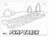 Skatepark Ramp sketch template