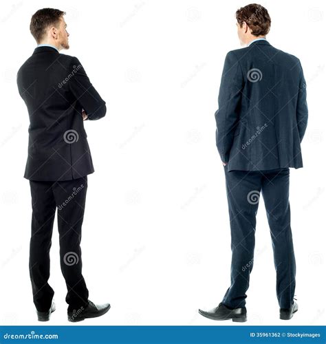 pose  handsome young corporates stock photography image