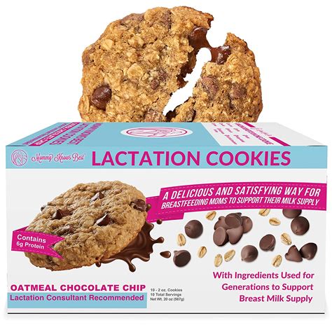 mommy knows best lactation cookies breastfeeding supplement oatmeal