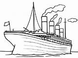 Titanic Pages Kolorowanki Dla Ausmalbilder Ausmalen Rms Bestcoloringpagesforkids Cliparts Iceberg sketch template