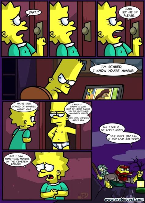 adult comics the simpsons not so treehouse of horror محارم عربي