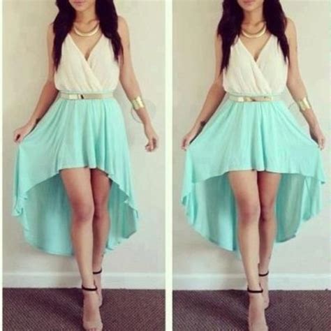 dress mint classy perfect gold dressy formal summer girly