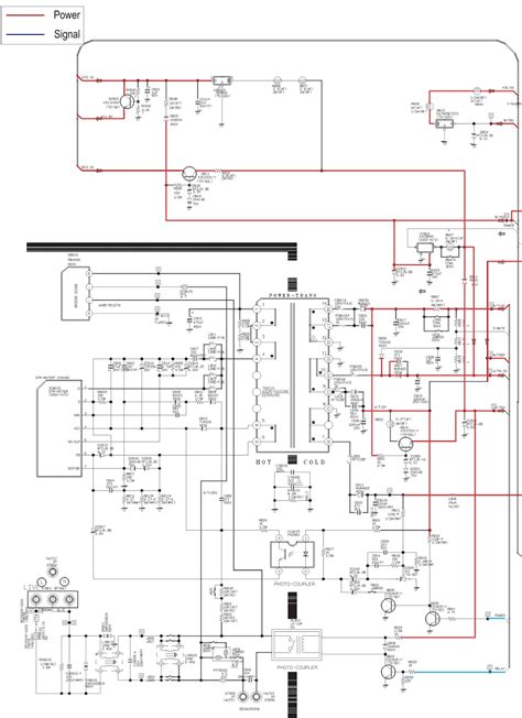 electro  str xf smps power supply schematic circuit diagram horizontal vertical