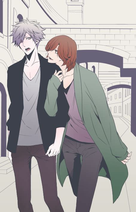 kurosaki ranmaru and kotobuki reiji anime style shrug emoji asian love