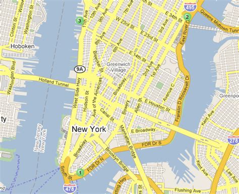 map   york city  printable maps