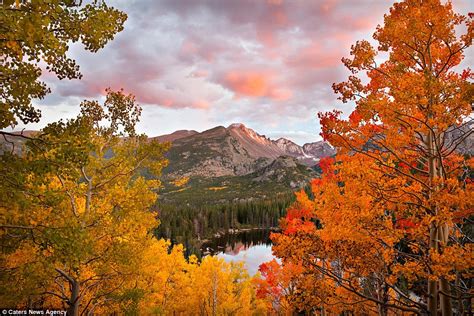 stunning images show americas national parks  fall sets  daily